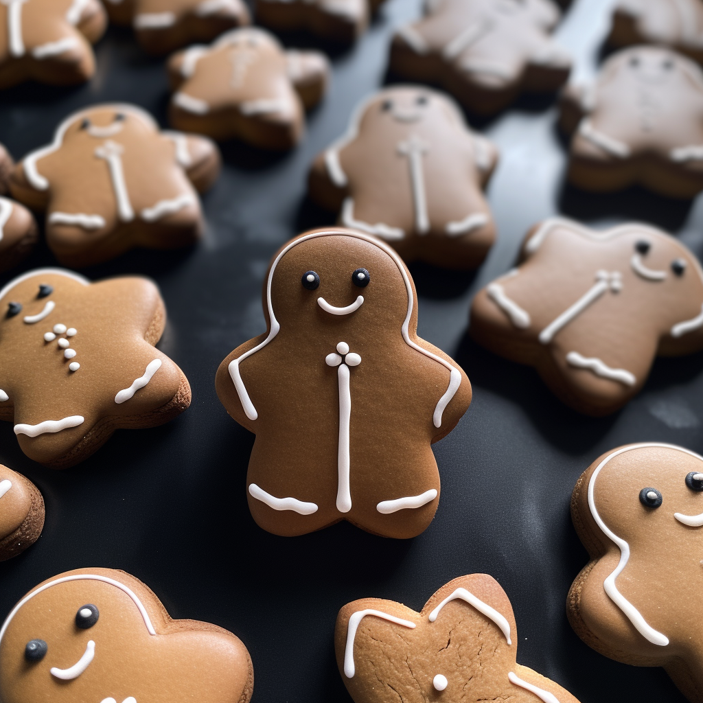 Gingerbread Among Us Character Cookie