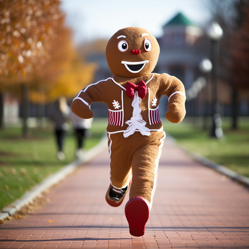 Gingerbread Man Student in US University