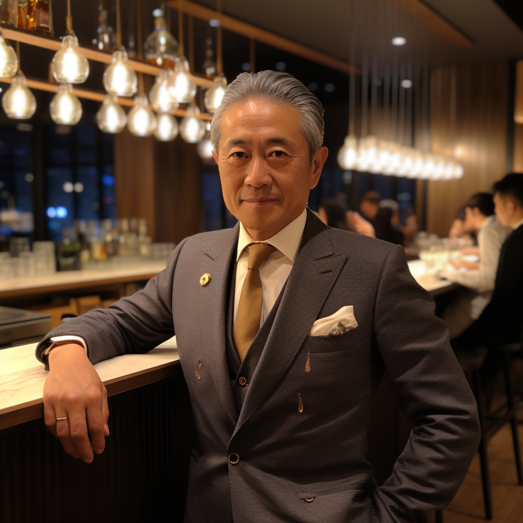 Ginza Club Owner in Japan