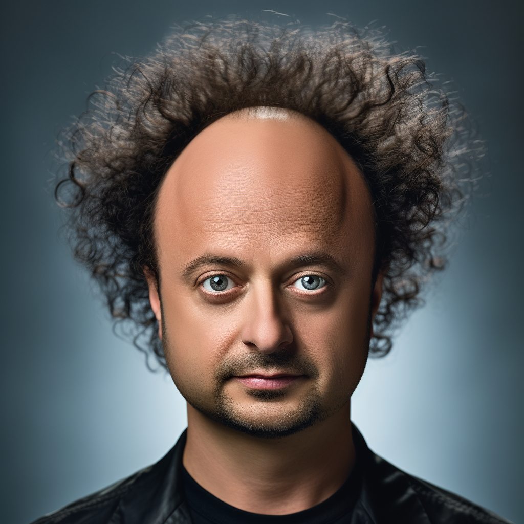 Giorgio Tsoukalos Bald No Hair