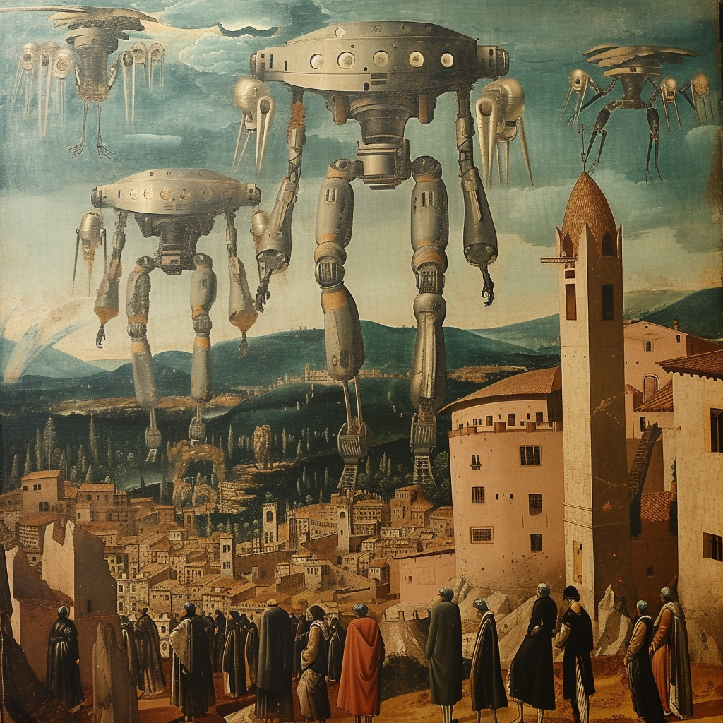 Giotto Robots Taking Over Villages