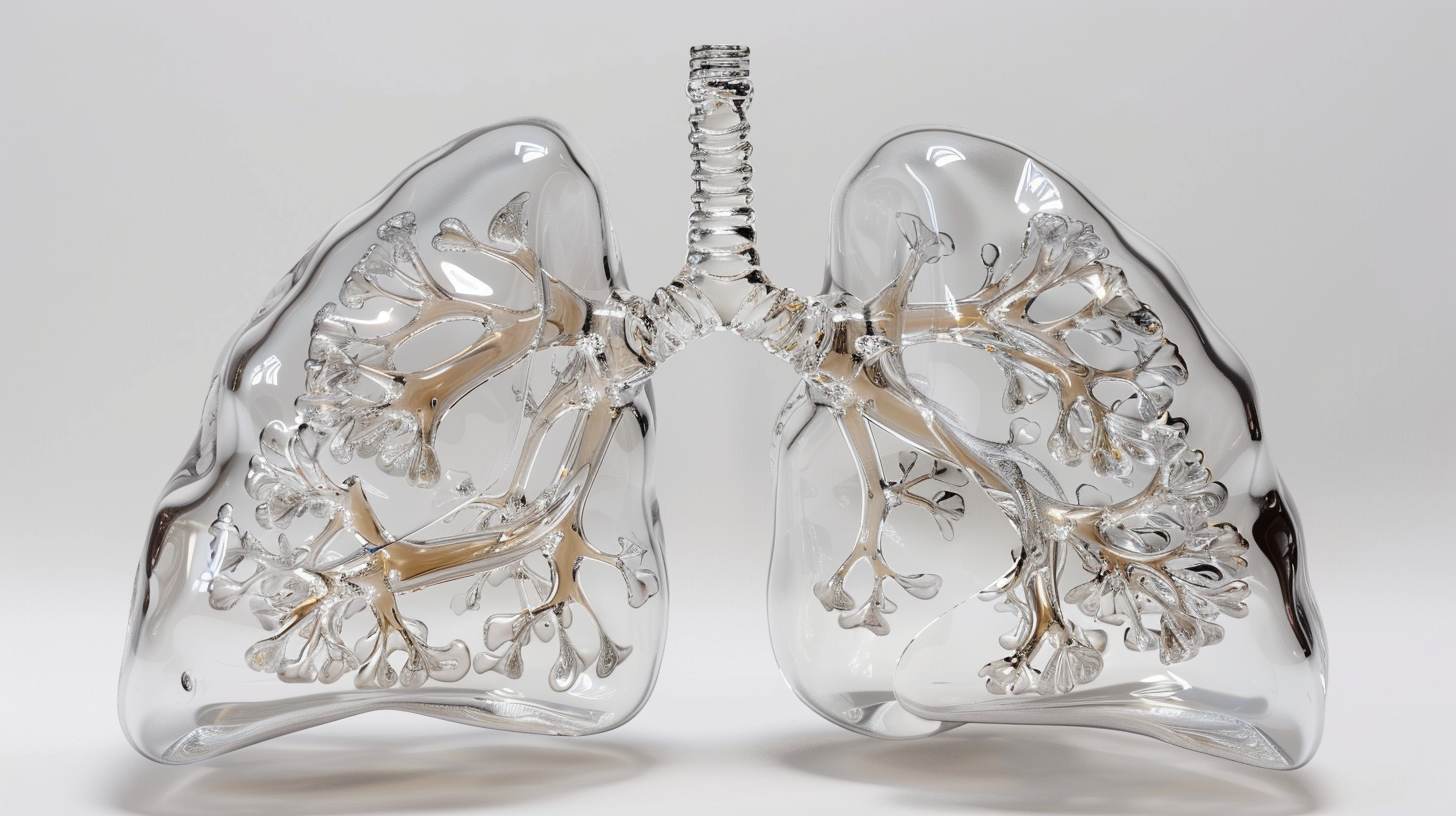 Detailed Glass Lungs Bronchial