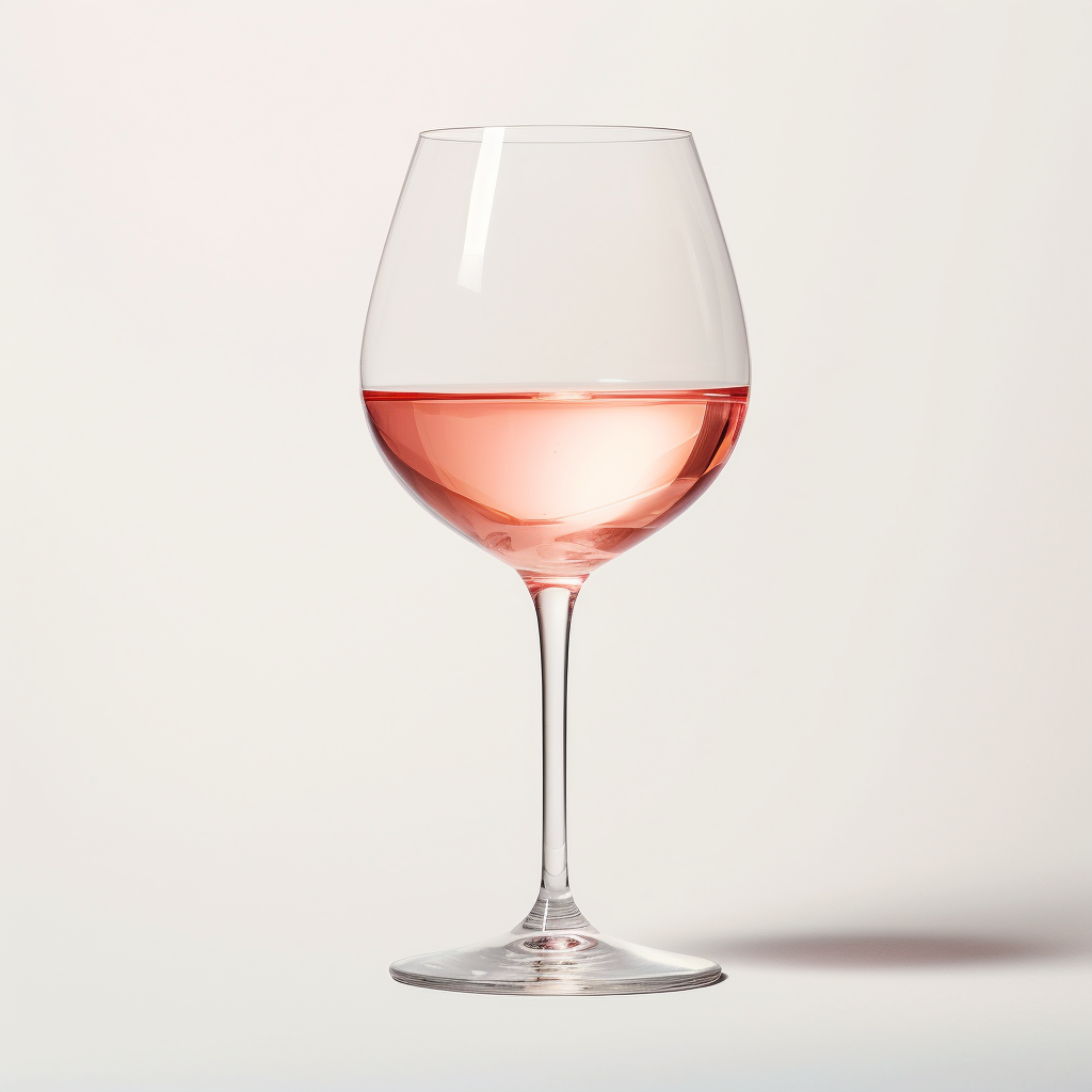 Glass of Rosé Wine