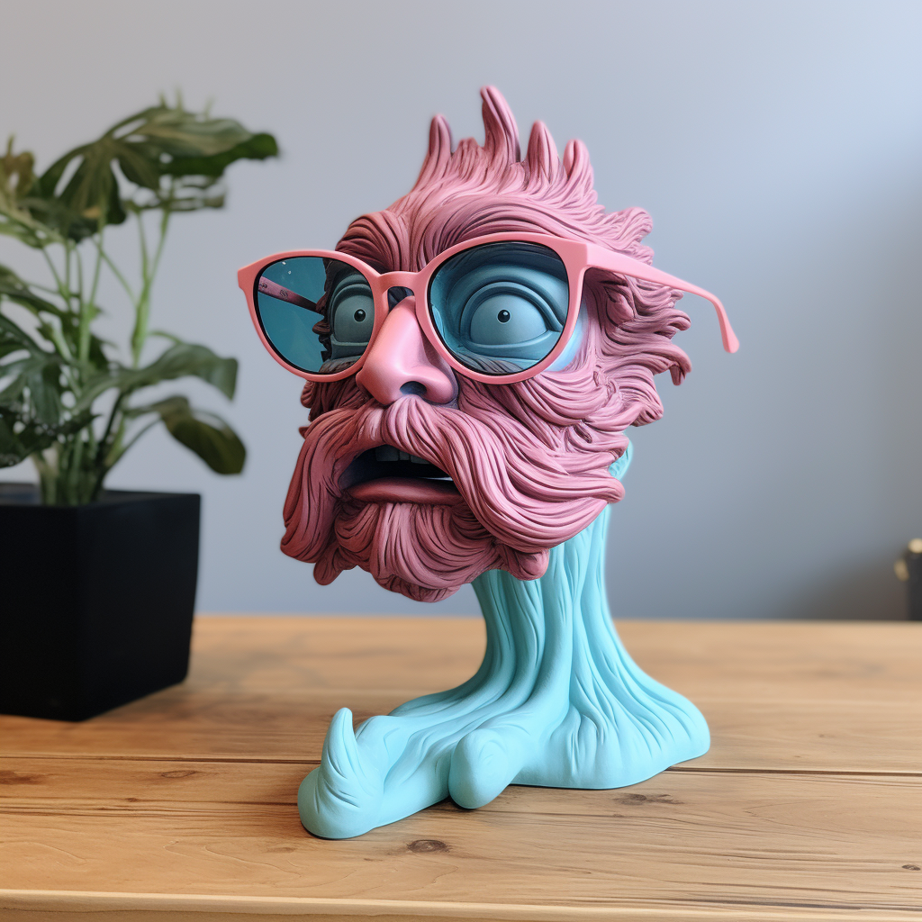 Soft silicone glasses stand