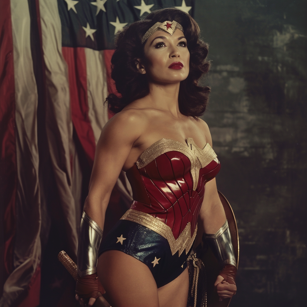 Gloria Estefan Wonder Woman 1930s