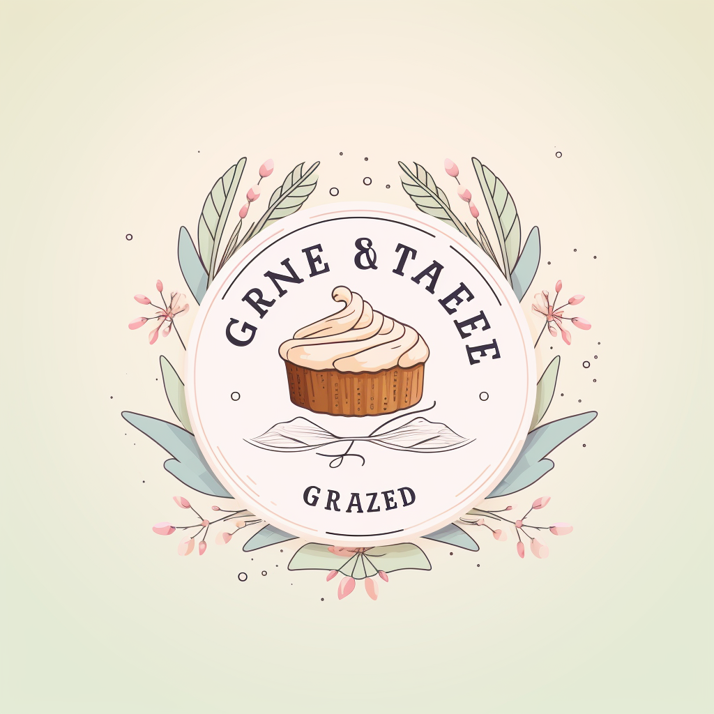 Gluten Free Bakery Logo Pastel Cake