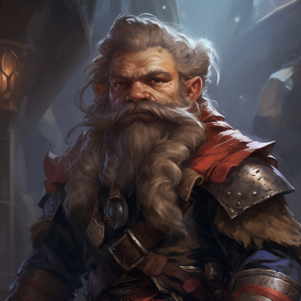 Photorealistic gnome fighter in chaotic neutral alignment