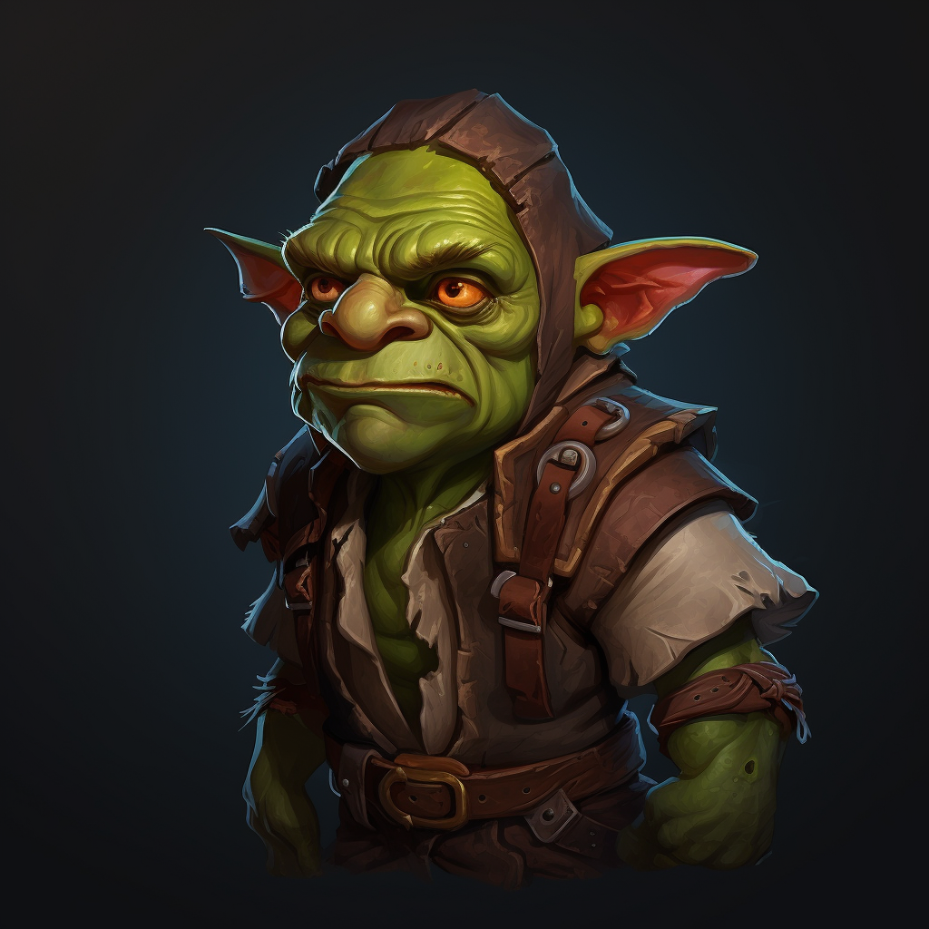 Playful goblin avatars for gaming