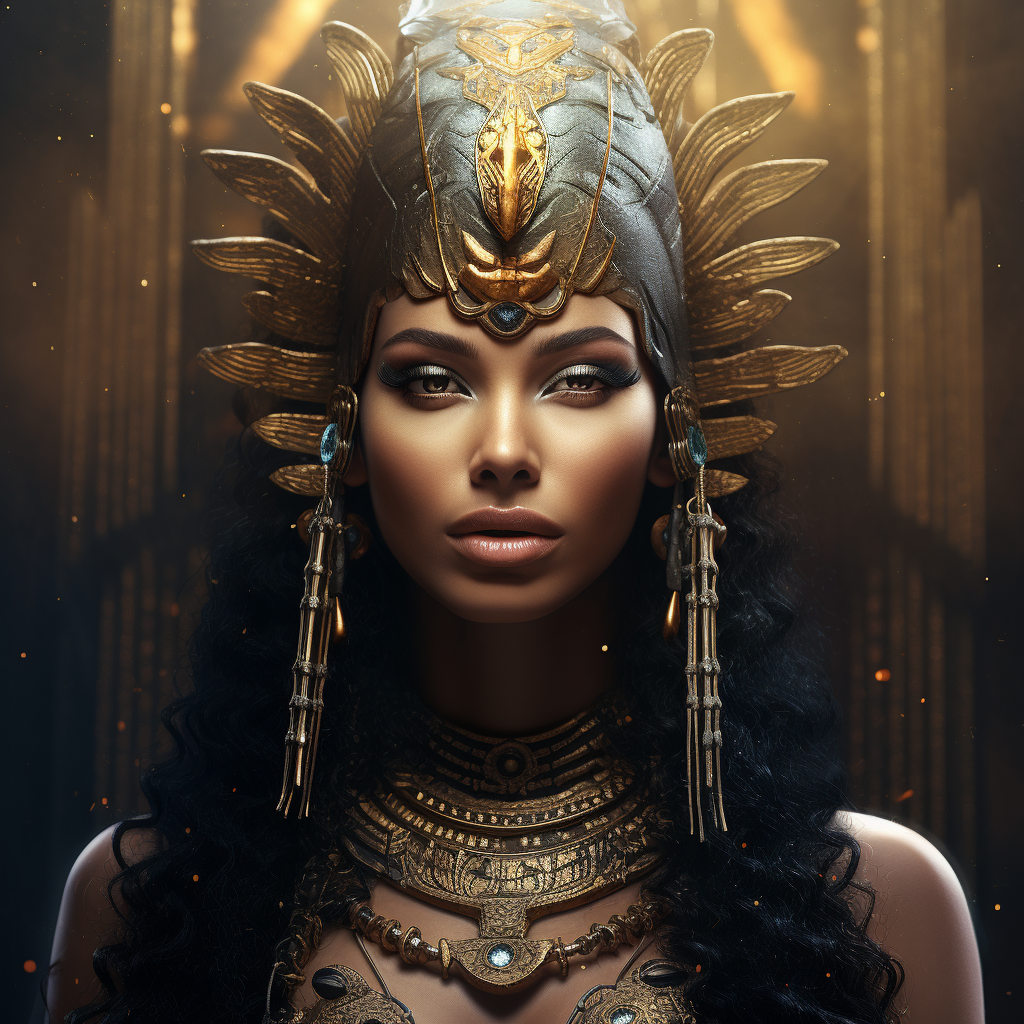 Goddess Hathor in all her glory