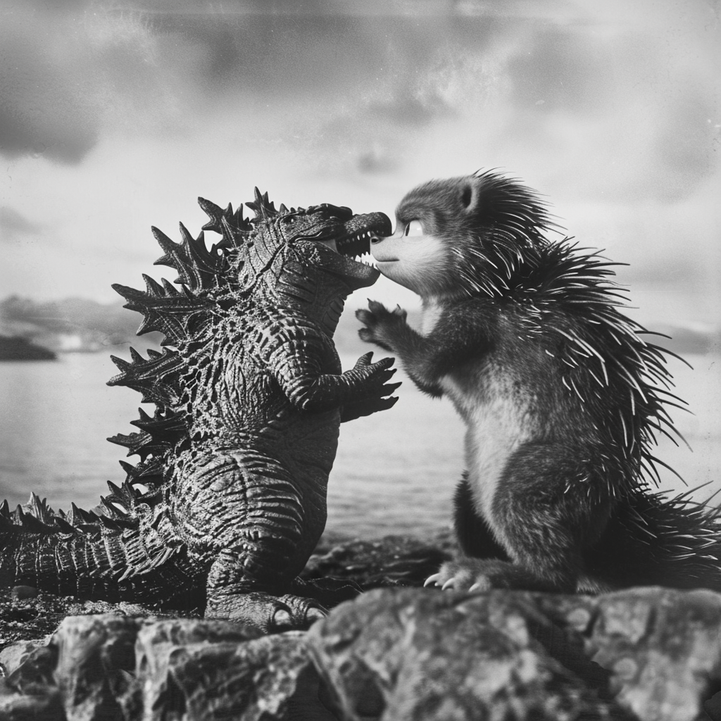 Godzilla Sonic Kissing East Greenland