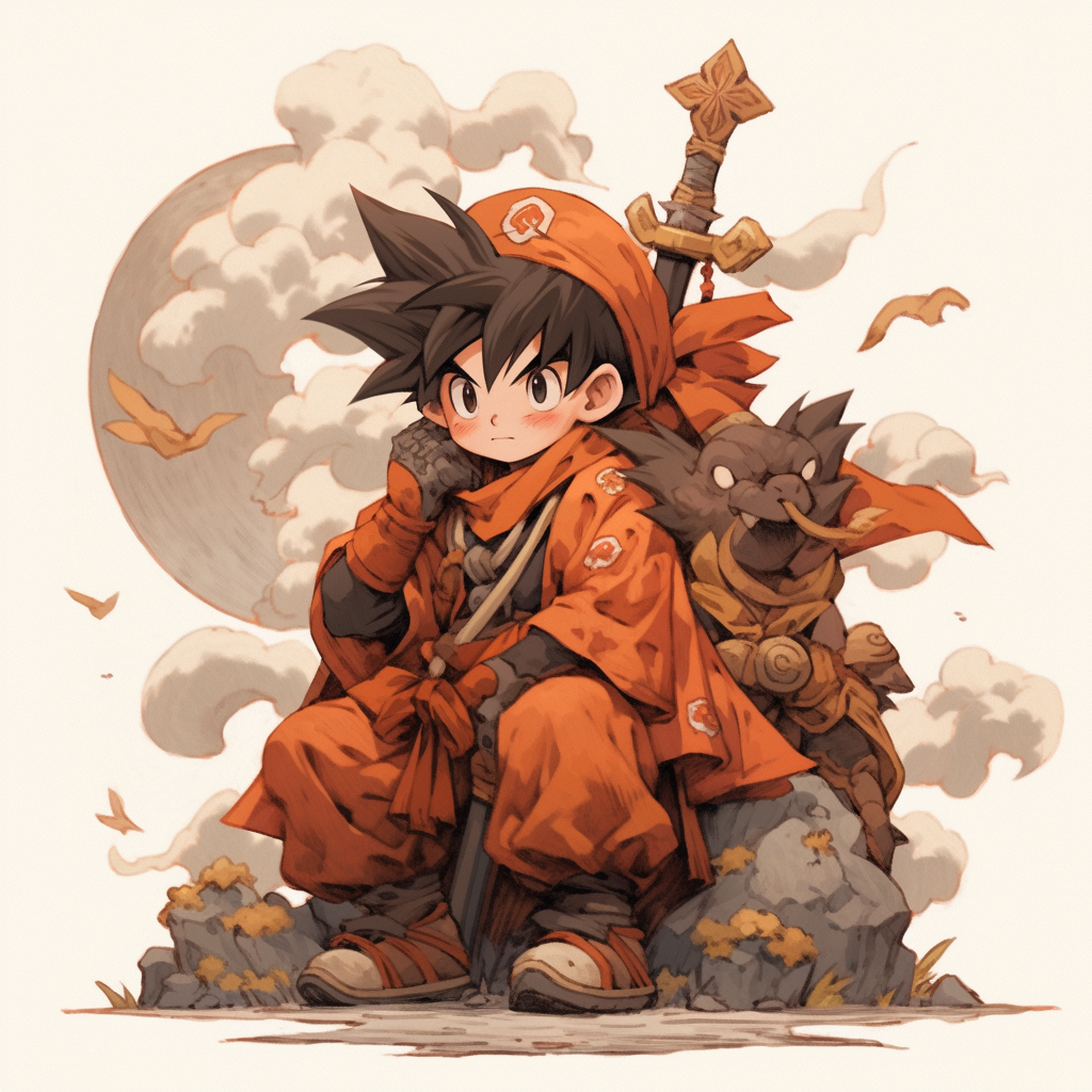 Goku Dungeons Dragons Monk