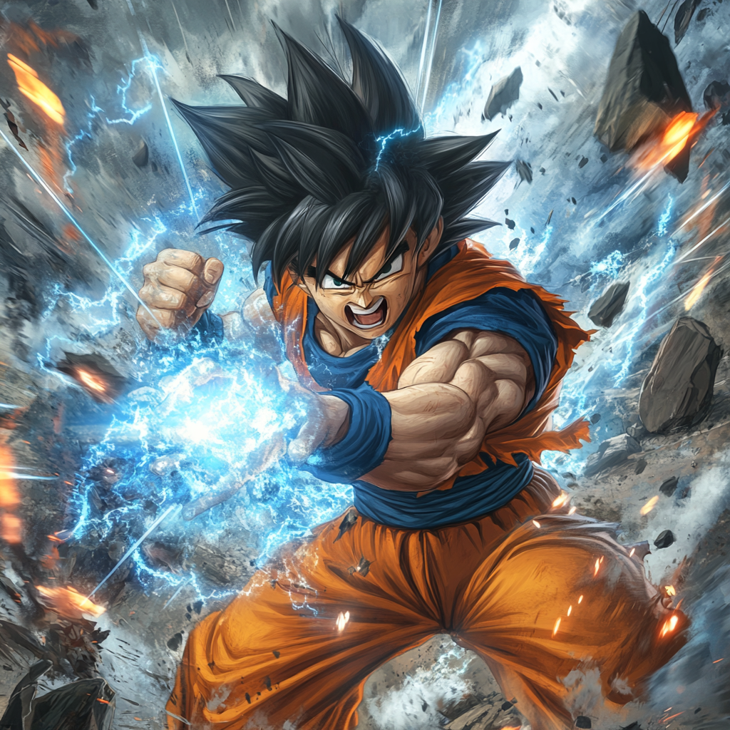 Goku Kamehameha Battle Power Energy