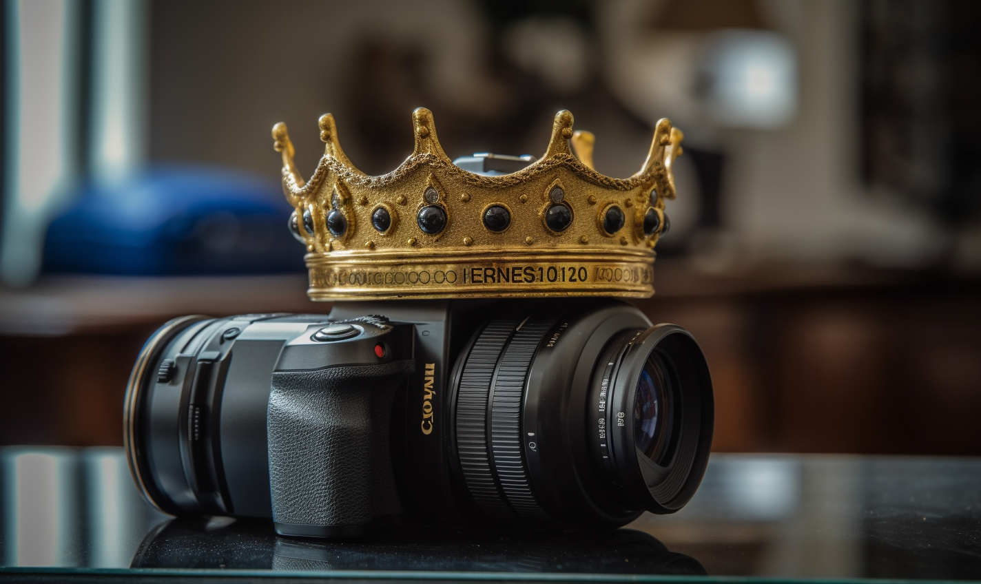 Gorgeous Gold Crown Winning Photograph