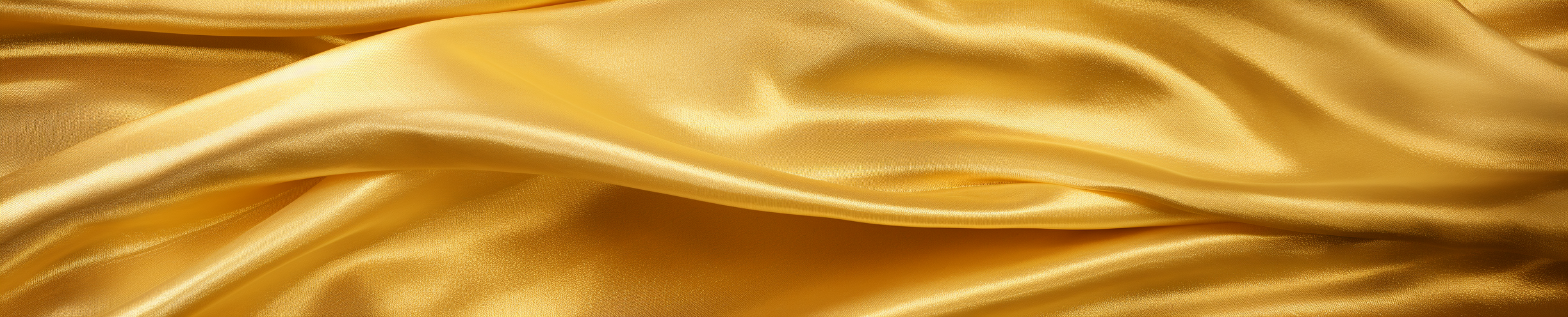 Closeup of Beautiful Gold Fabric