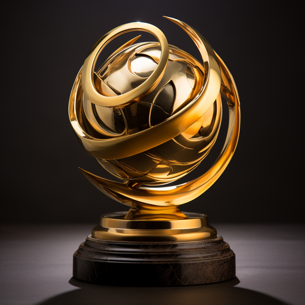 Gold Sphere Awards Statue