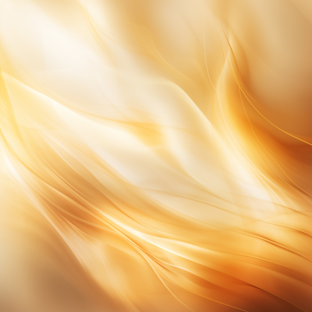 Beautiful golden glowing abstract soft focus light