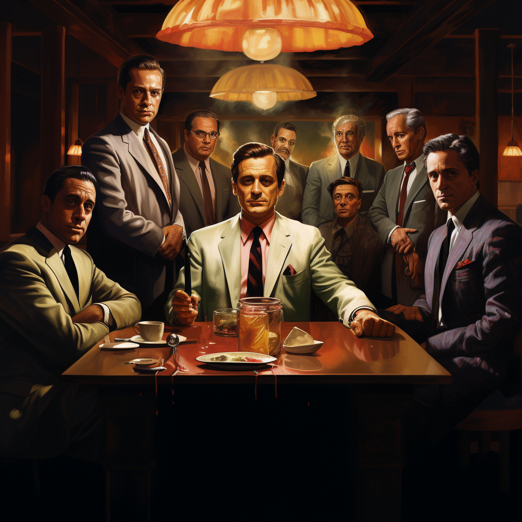 Classic crime movie Goodfellas poster