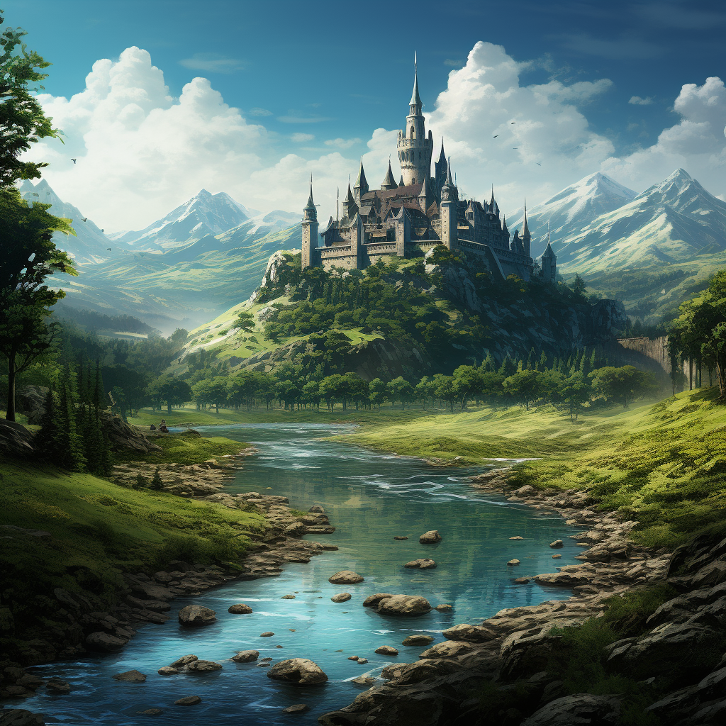 Stunning Gothic Medieval Kingdom Image