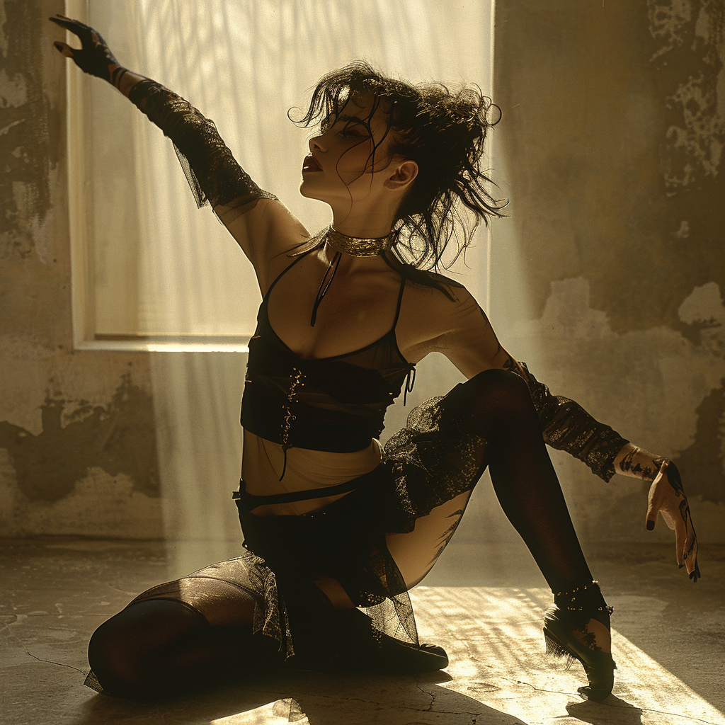 Gothic Punk Ballerina Dance