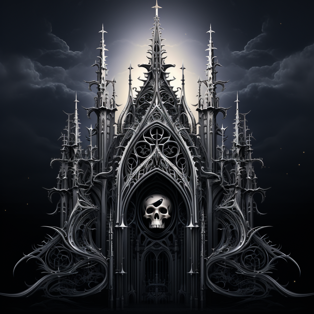 Gothic stylized  ST  for resume header