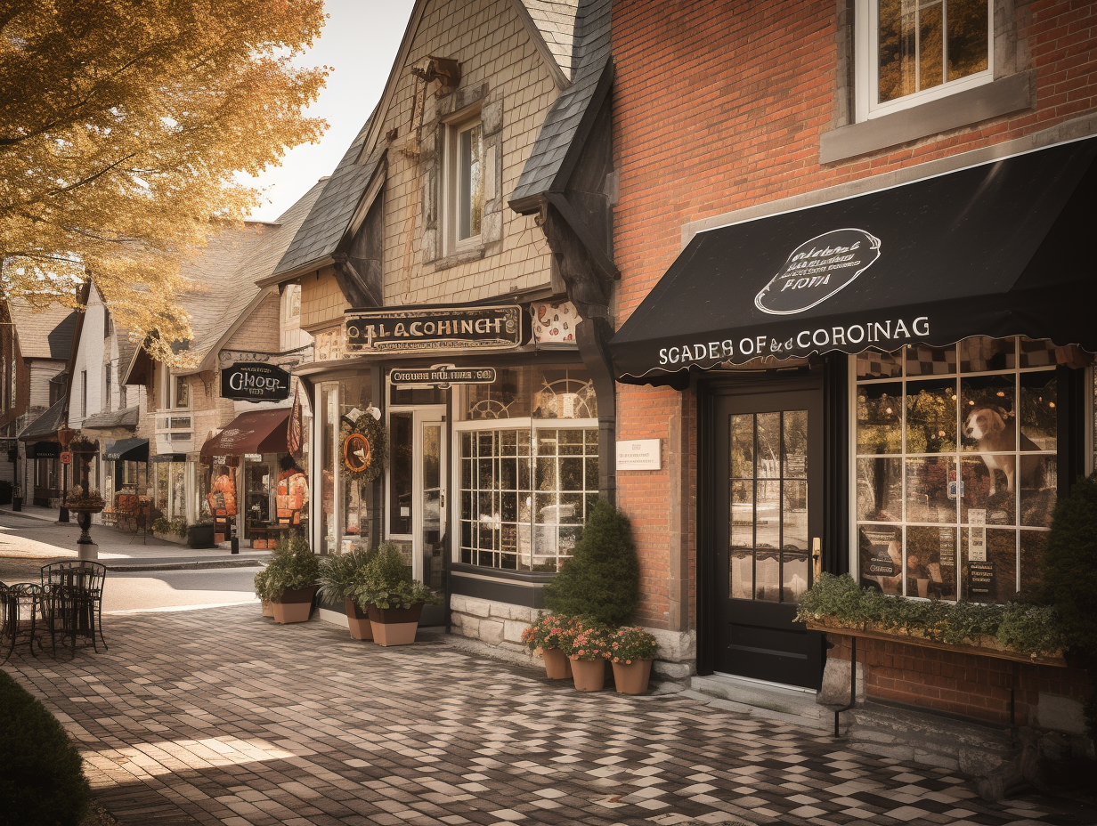 Gourmet Cheese and Meat Store Exterior