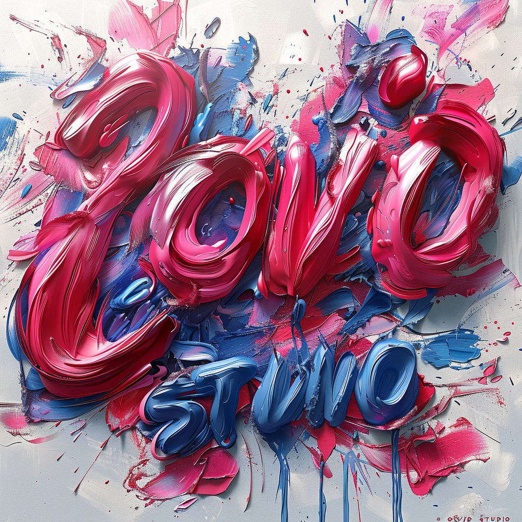 3D graffiti style GOVID STUDIO