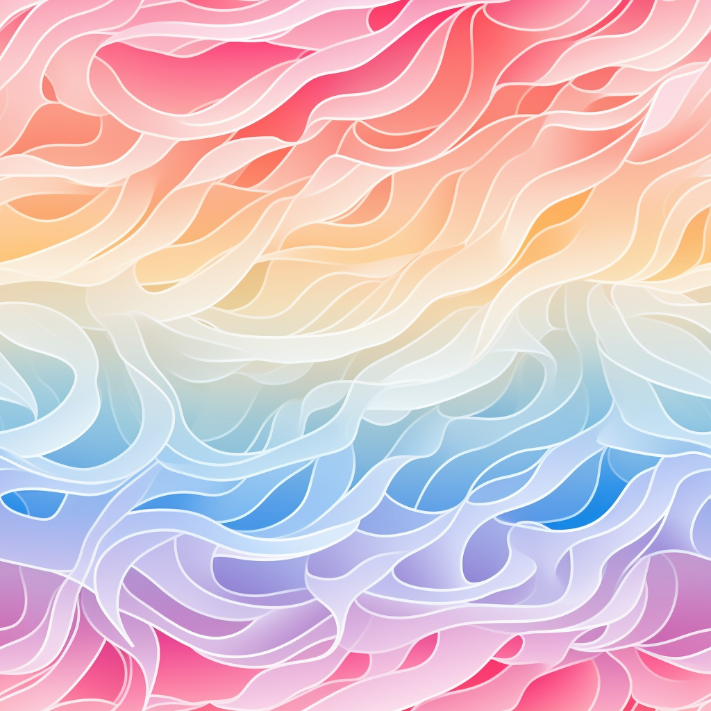 Beautiful gradient pattern with white edges