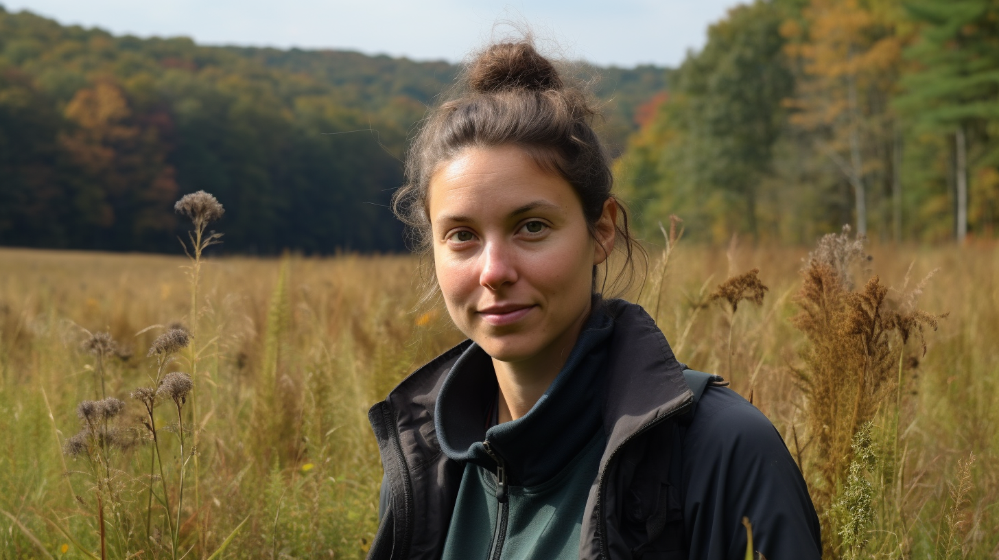 Woman in Grassy Meadow