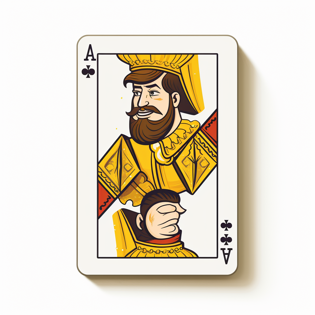 Gravity Falls Playing Card Neutral Yellow