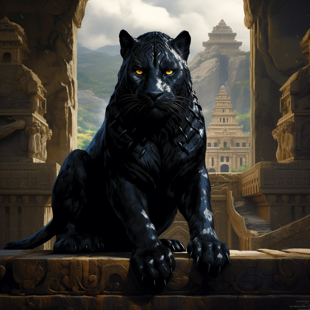 Greek black panther photo