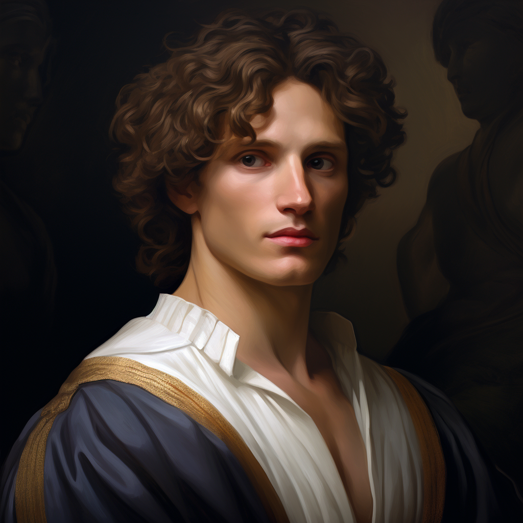 Apollo, the Greek God - Mature Portrait