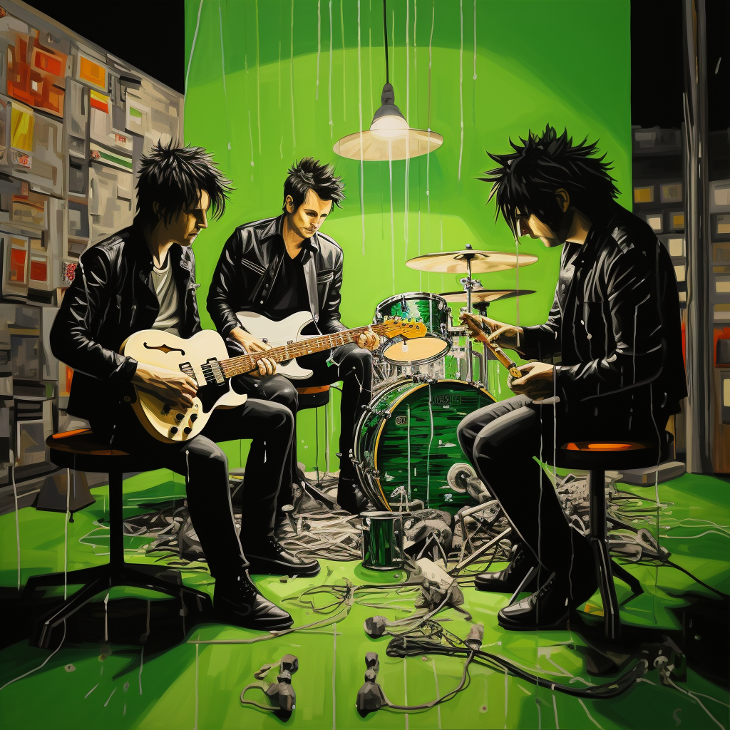 Green Day transforms their home