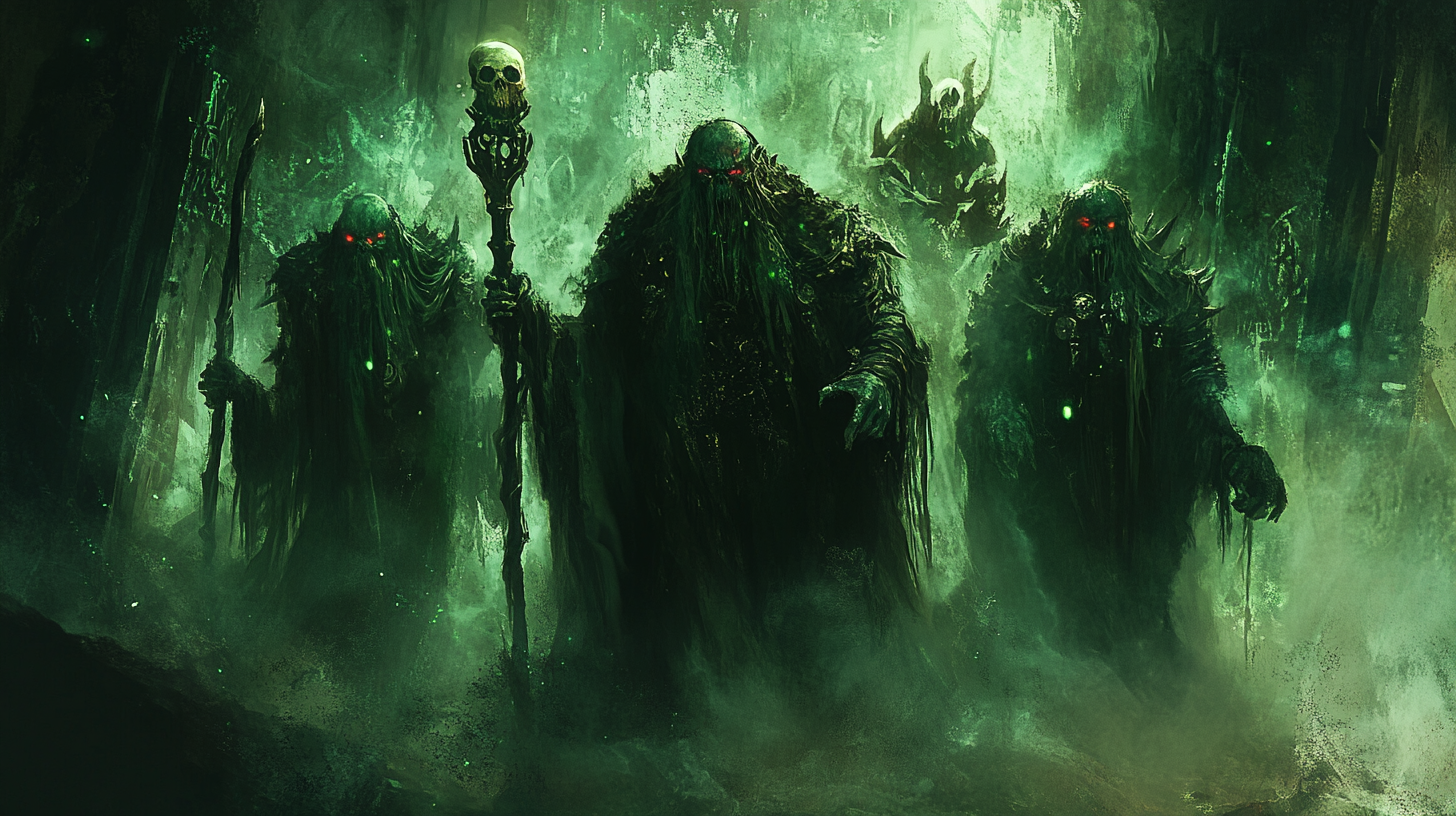 Green Goblins Dark Throne Room