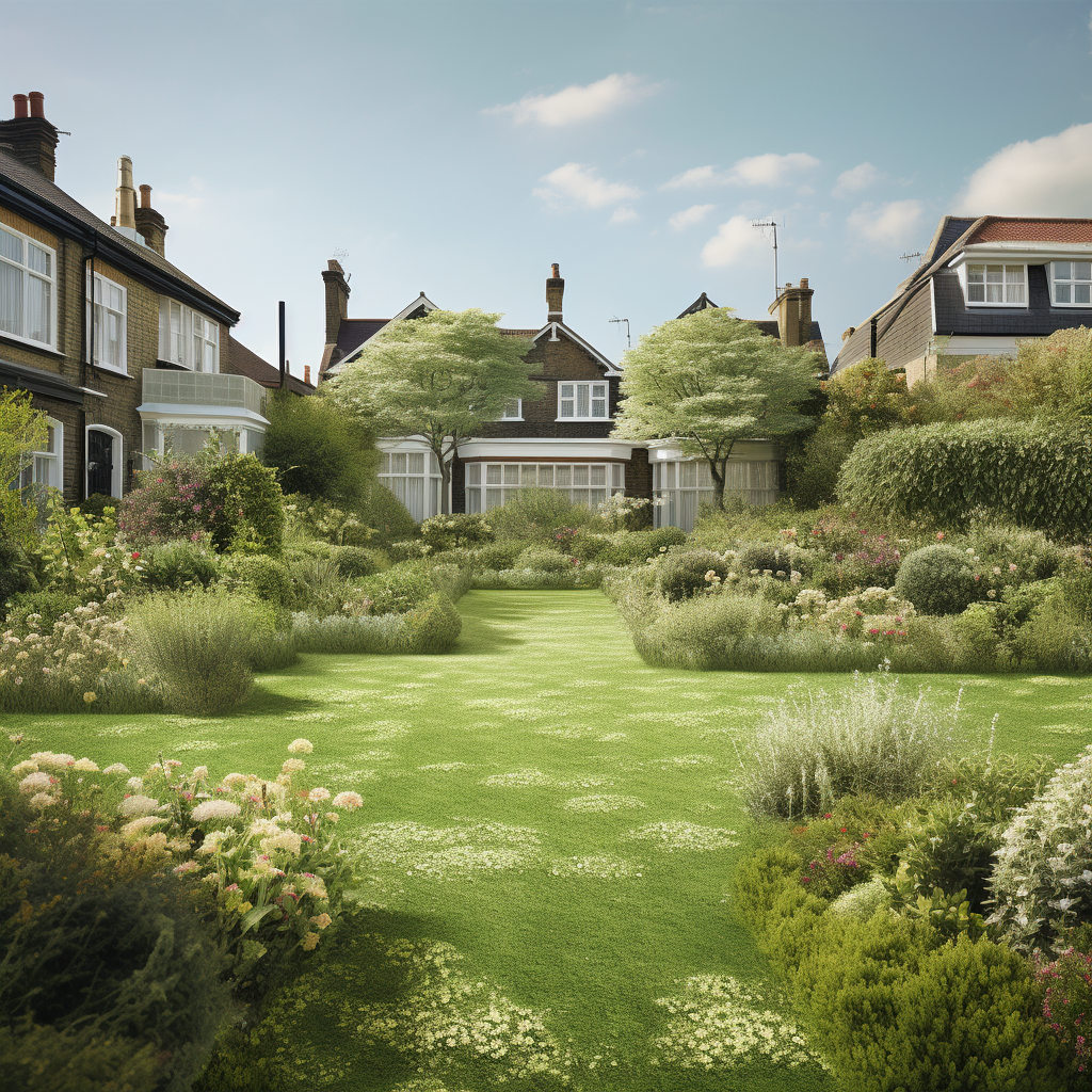 Picture of a Green Lush Lawn