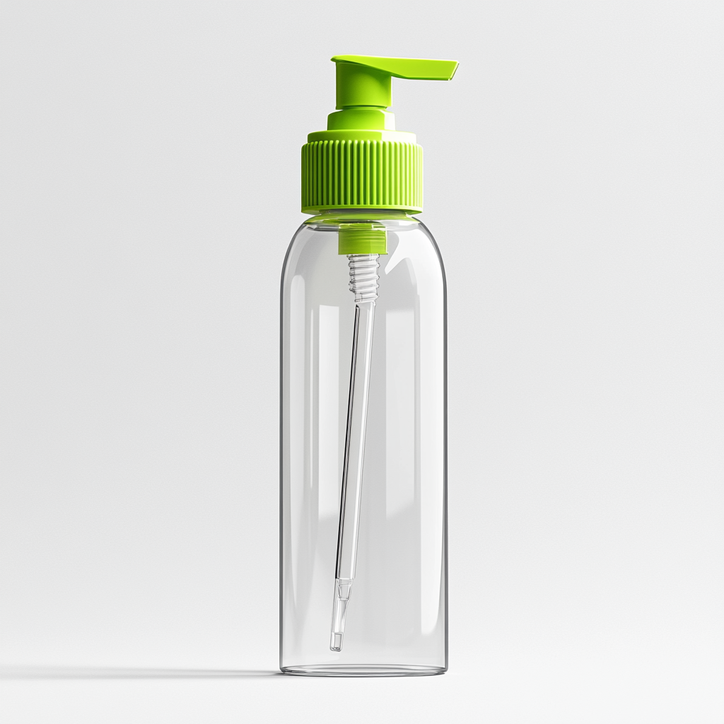 Small Green Plastic Bottle Dispenser