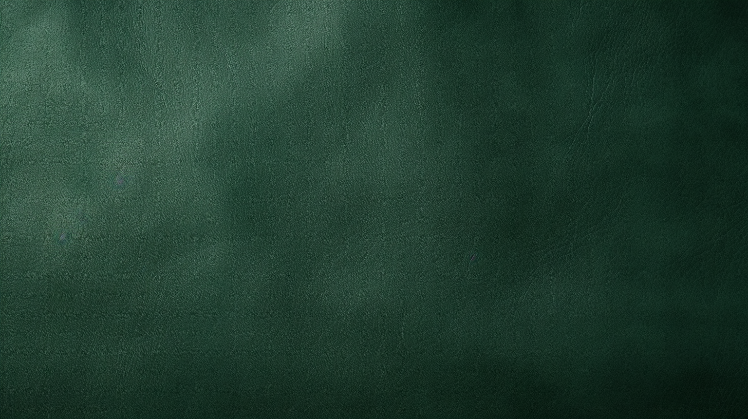 Minimalist deep green suede texture background