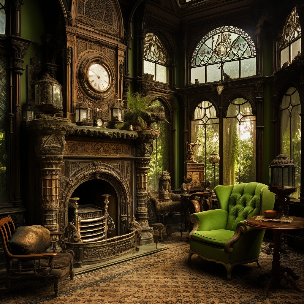 Beautifully Preserved Victorian House Interior