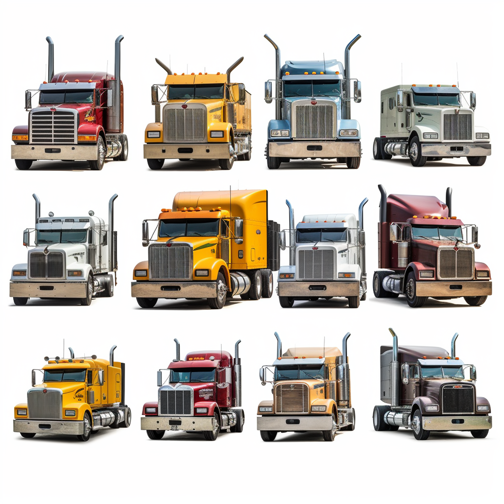 Collection of 18-Wheeler Trucks