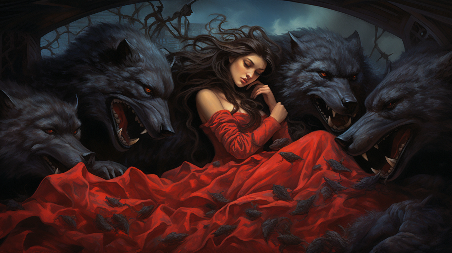 Beautiful Grimm Fairy Tales Illustration