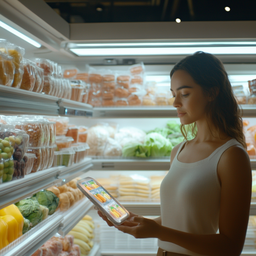 AI prompt grocery shopping technology