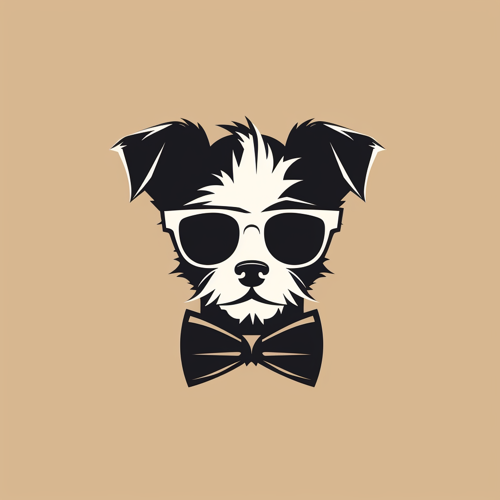 Stylish Groomer Salon Logo Design