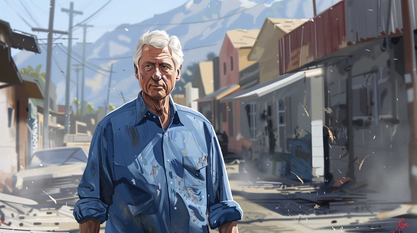 GTA 5 Loading Screen Bill Clinton