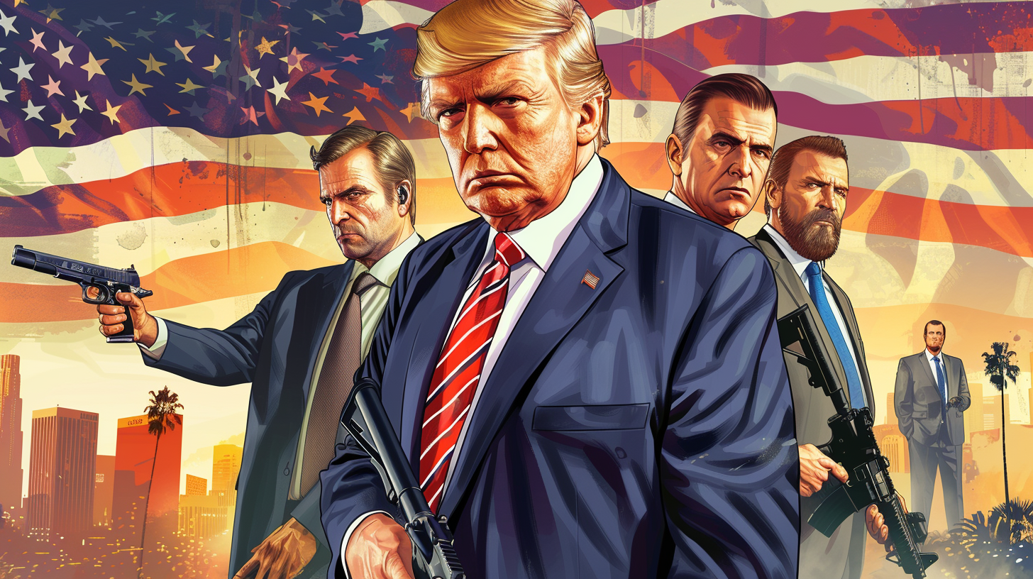 GTA 5 Loading Screen Trump