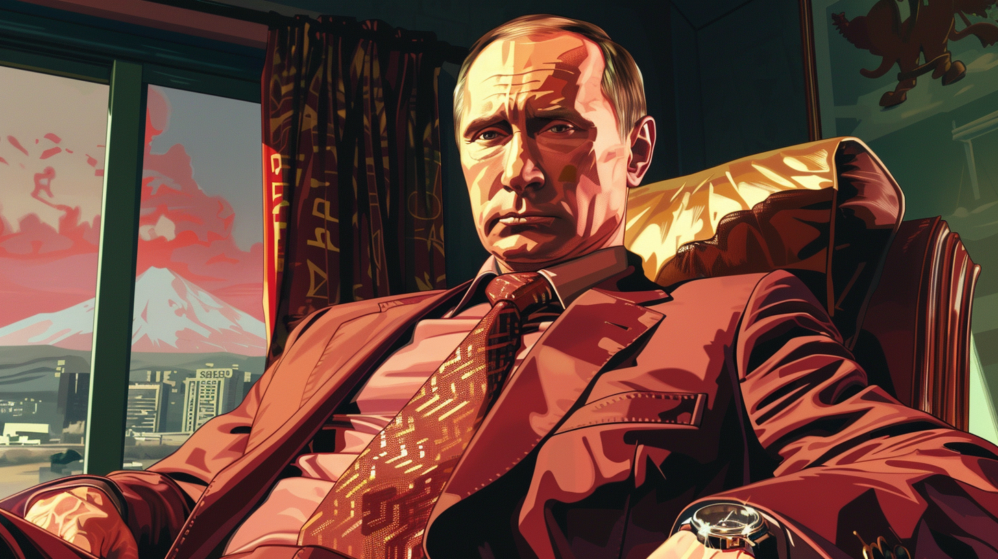 Vladimir Putin GTA 5 Loading Screen