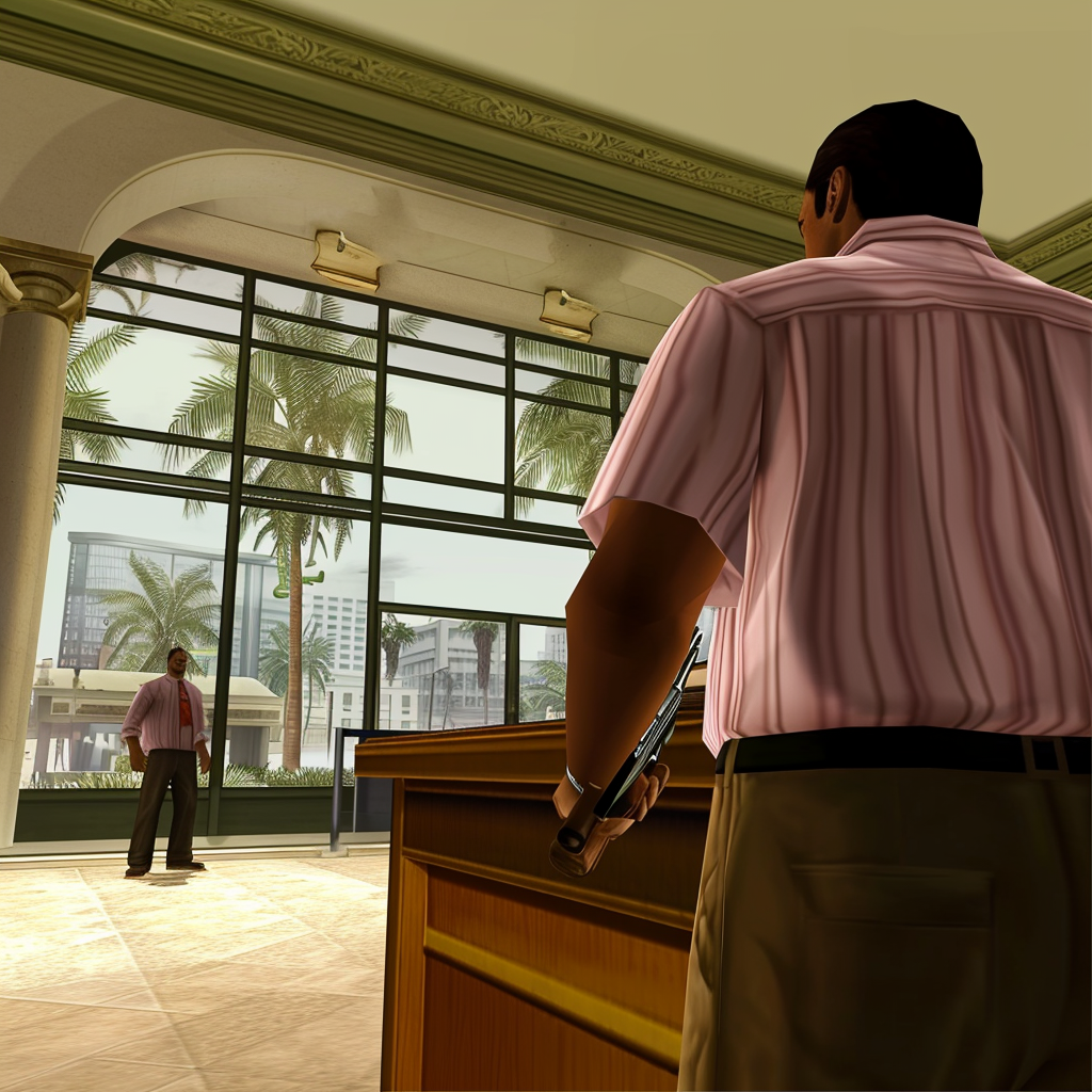 GTA Vice City Bank Robbery