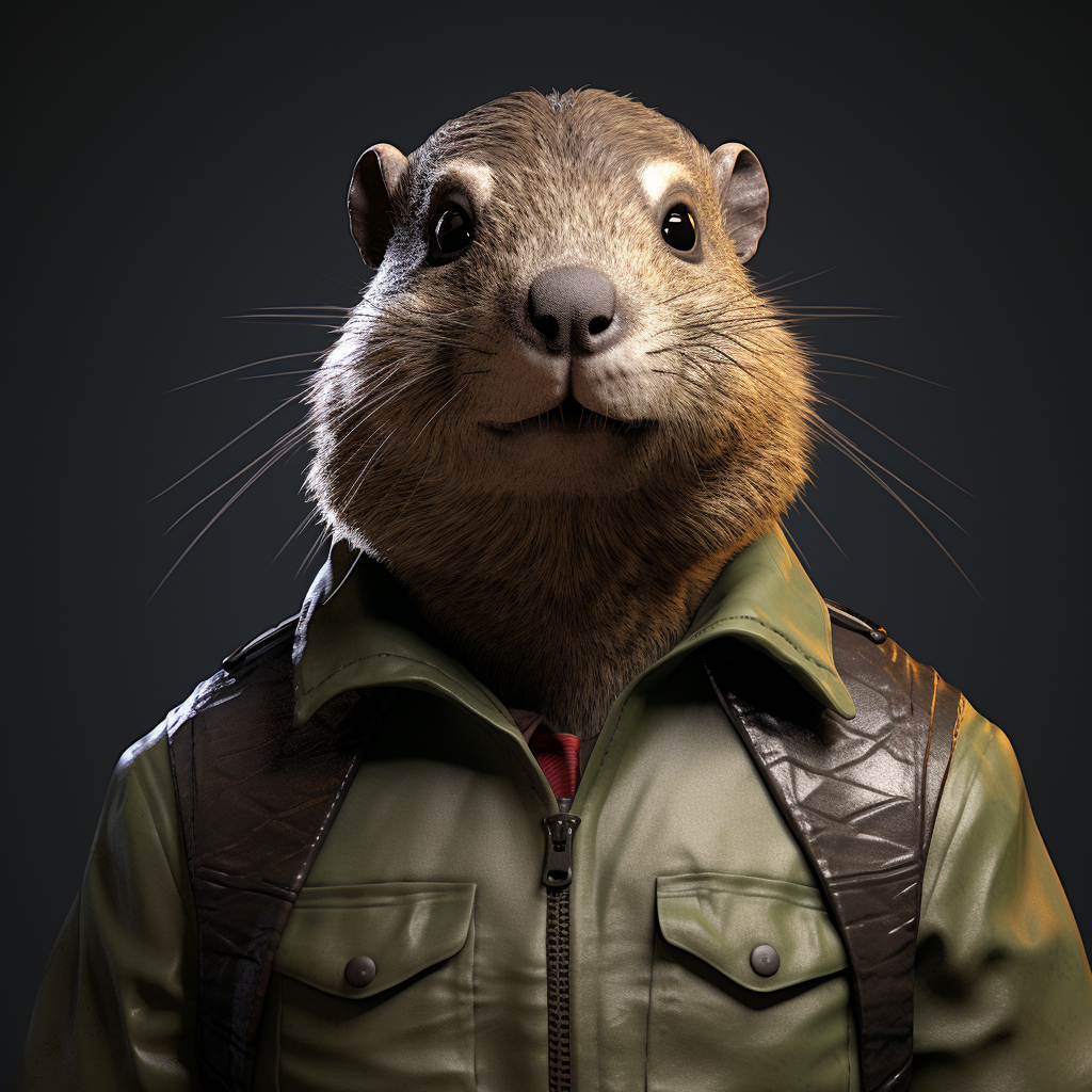 GTA 5 beaver rendered image