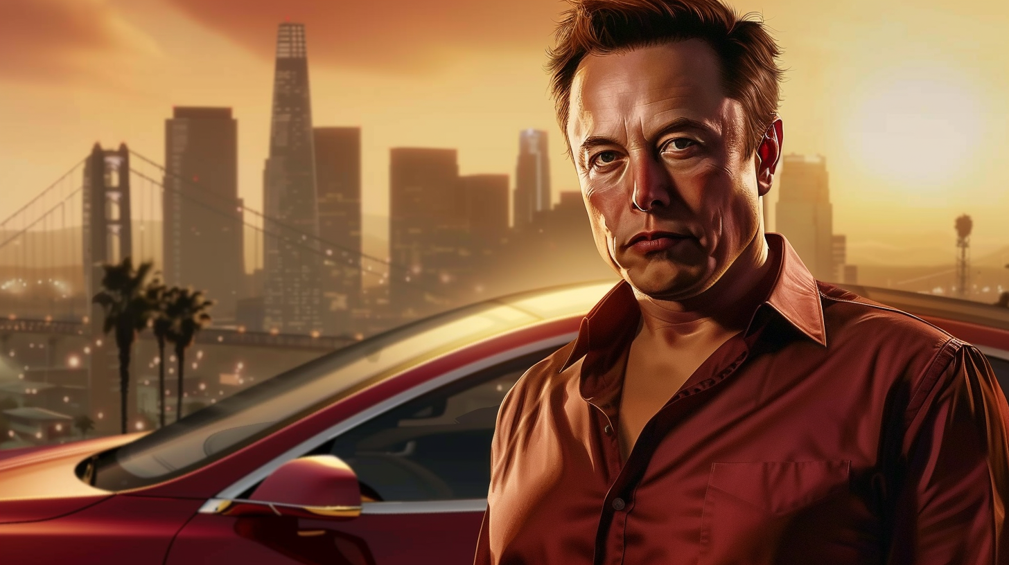 GTA 5 Elon Musk Loading Screen