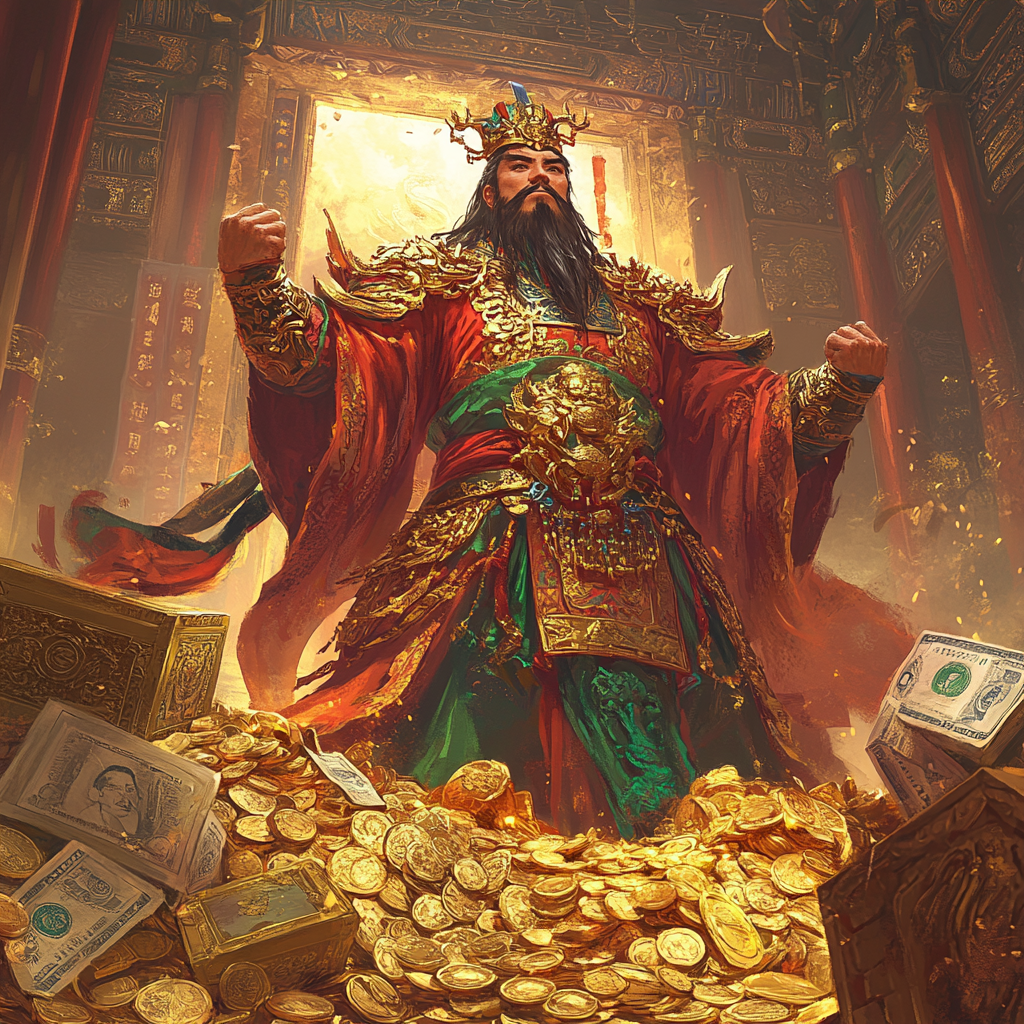 Guan Yu confident in treasure vault