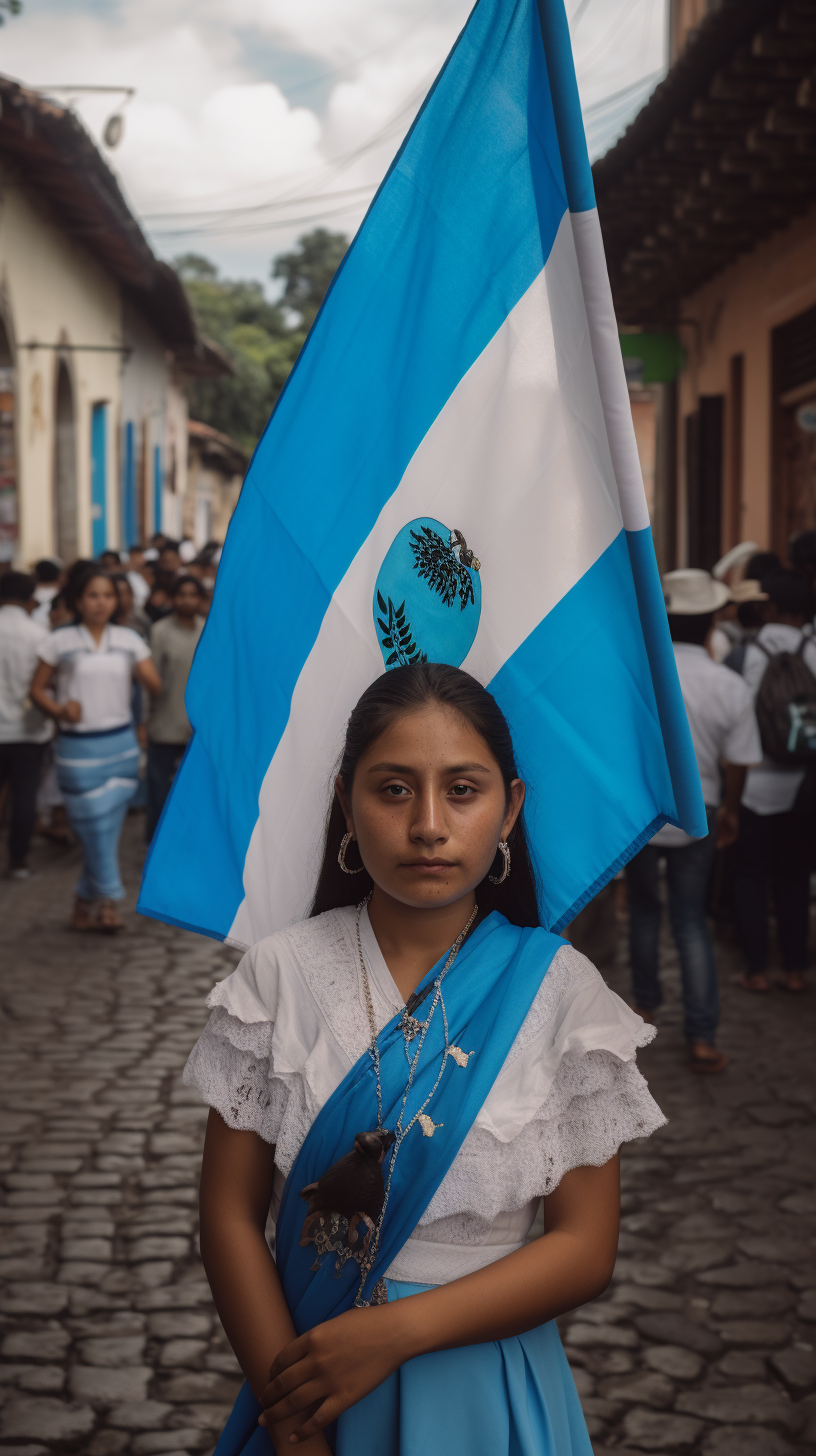 Guatemalans Pacific Revolution Proclamation Photography