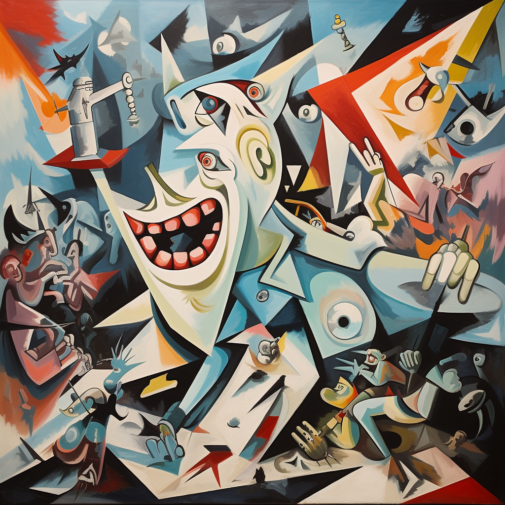 creating a Guernica-inspired image